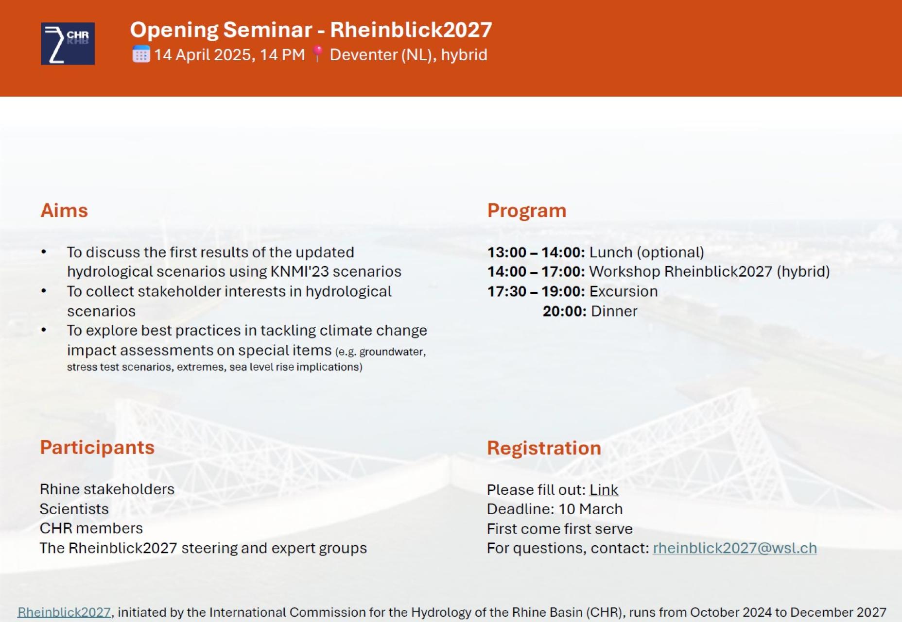 opening seminar Rb2027